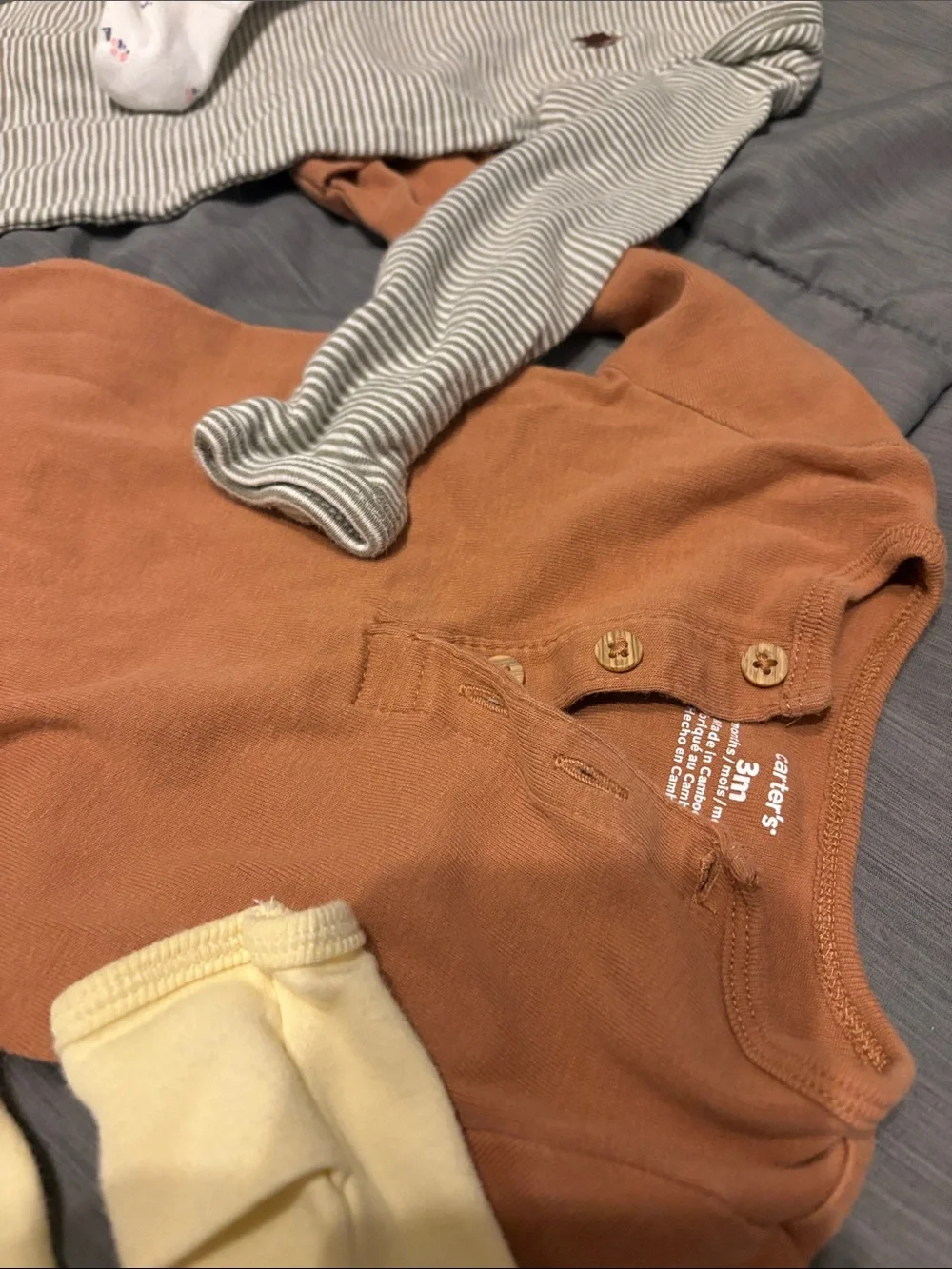 Carters soft gray